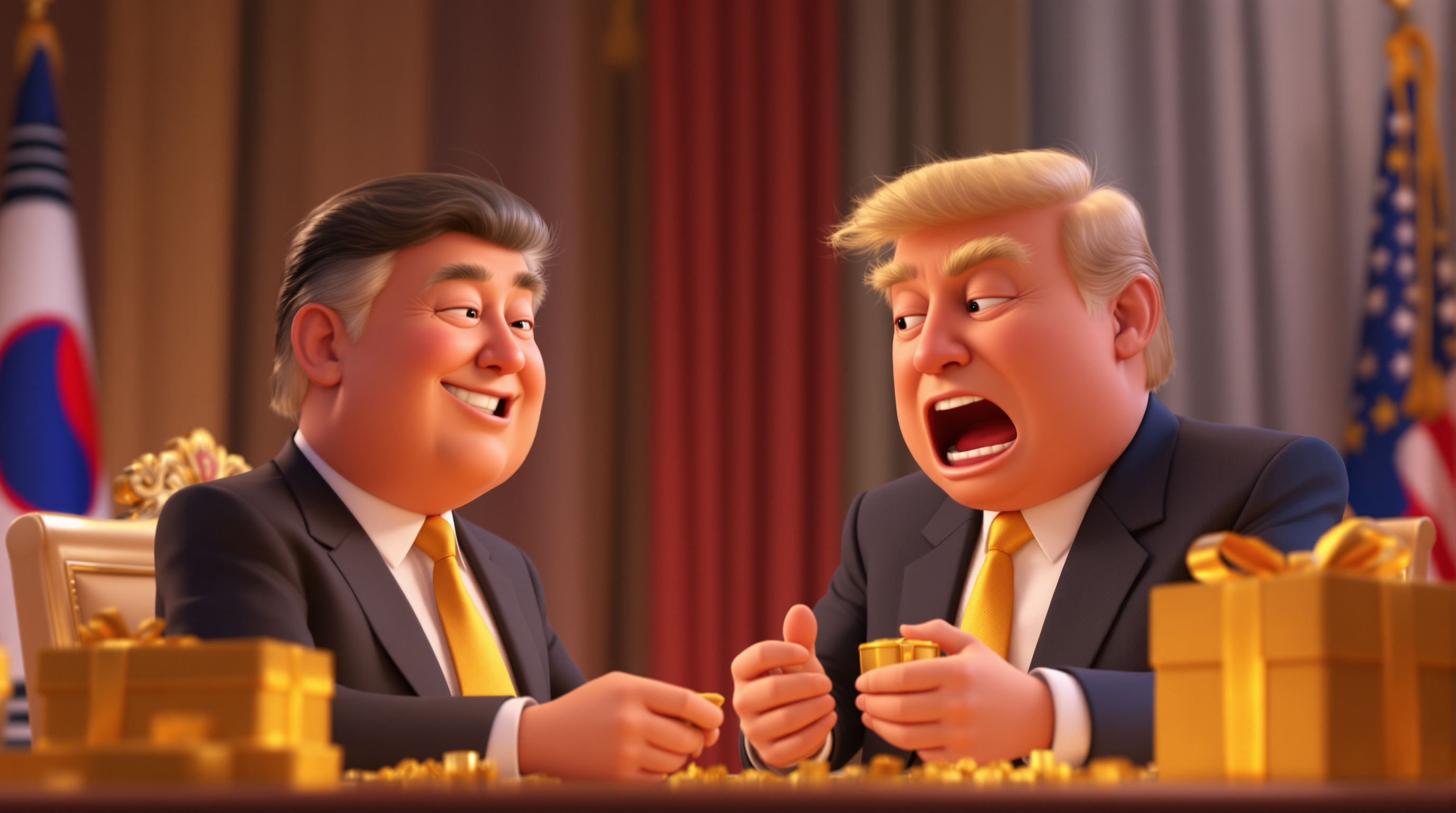 트럼프의 '황금 사랑'과 한국의 센스 있는 외교 🤝