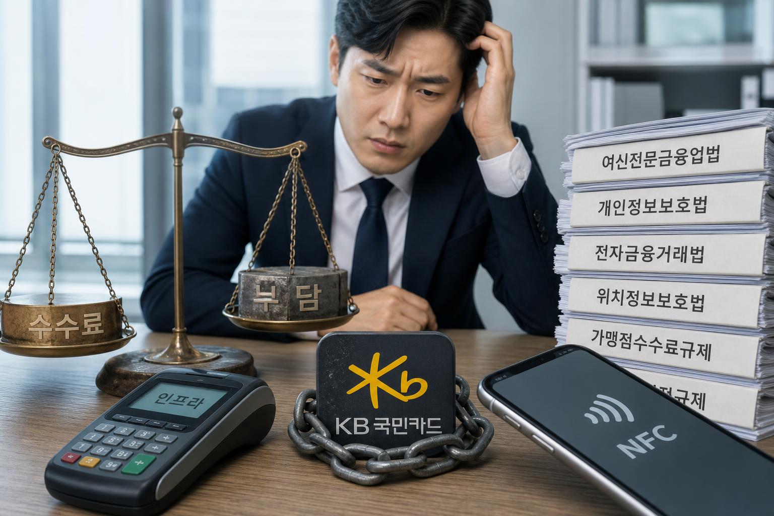 KB국민카드 애플페이 도입 지연의 핵심 이유: 수수료·인프라·규제