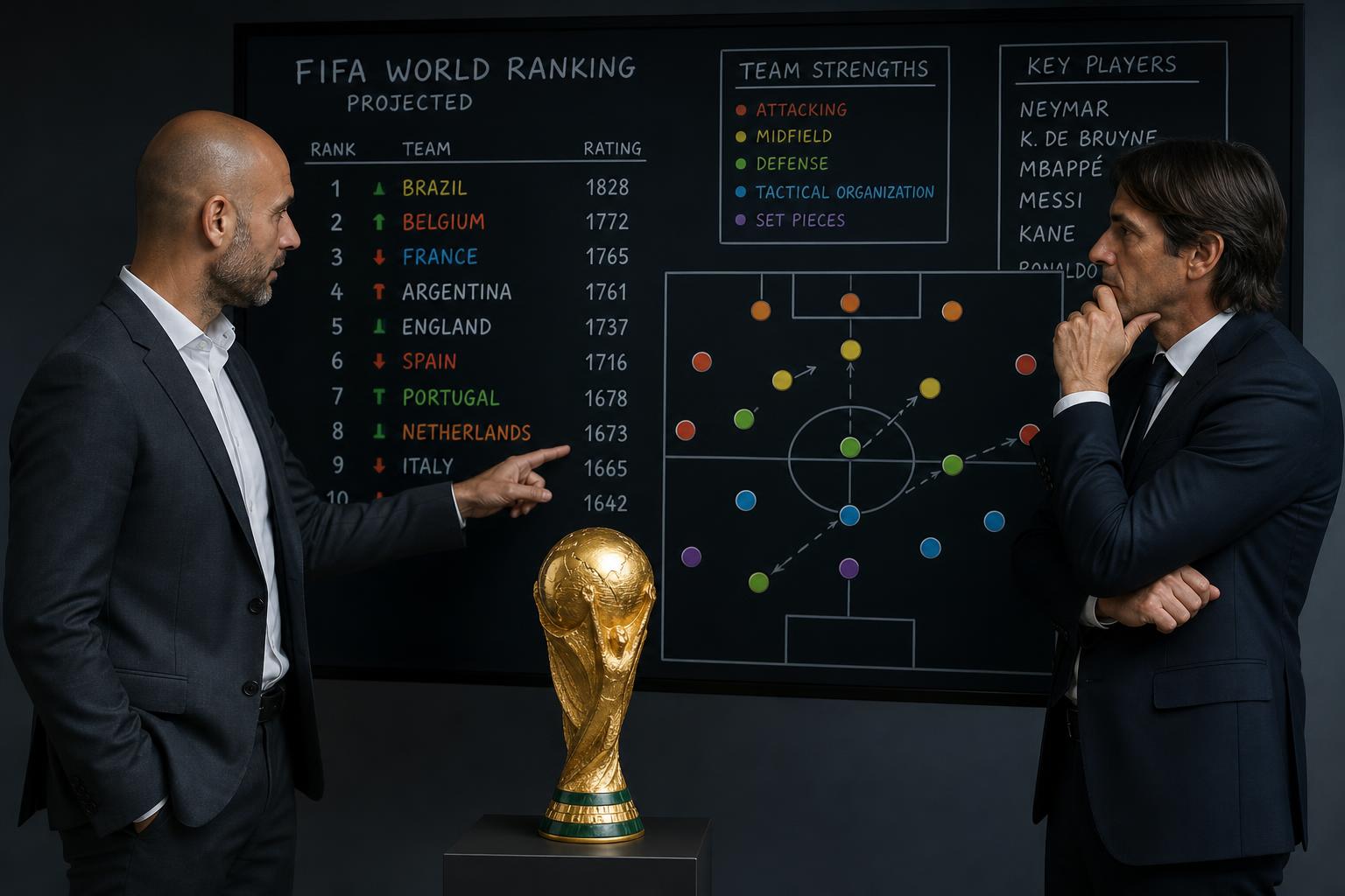 2026년 월드컵, FIFA 랭킹으로 보는 한국과 멕시코 전력은?