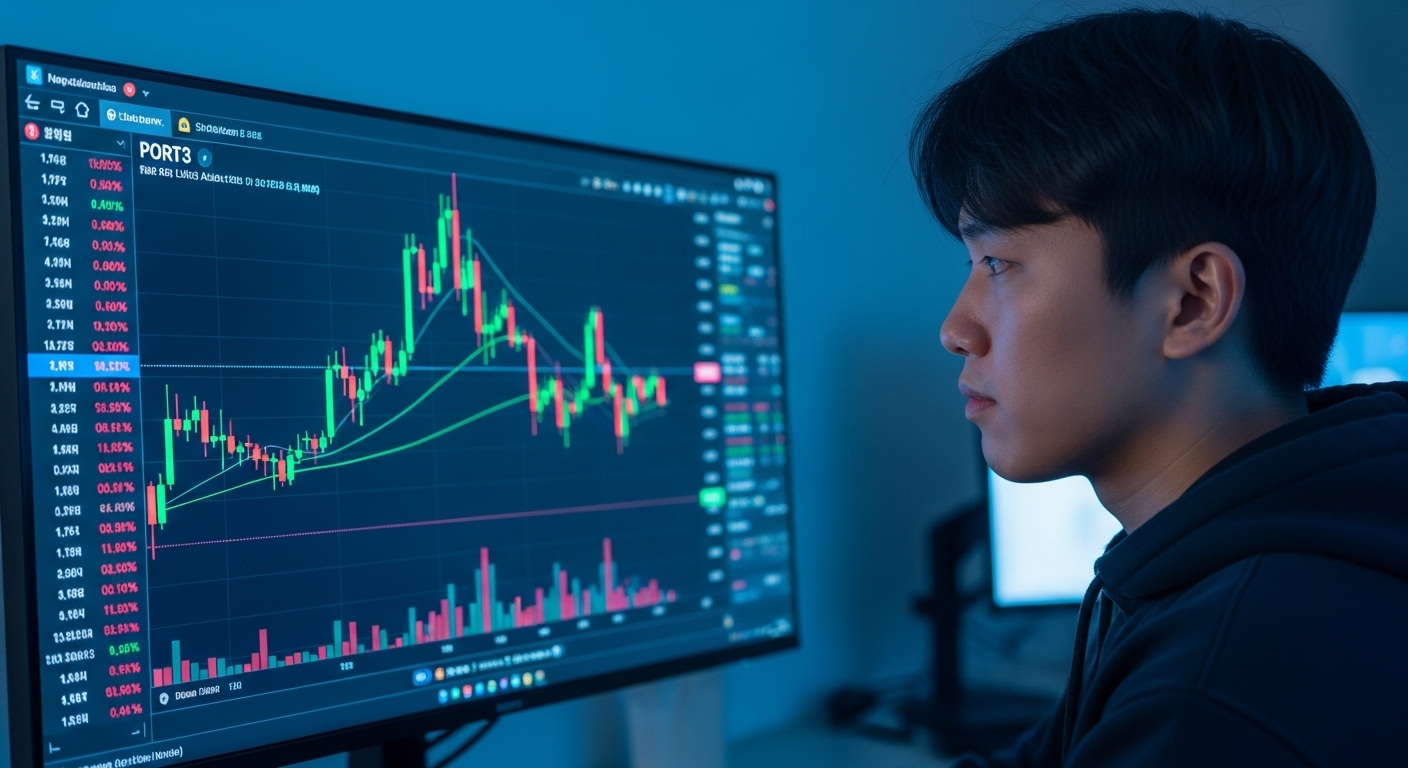 PORT3 코인 시장 상장과 성과