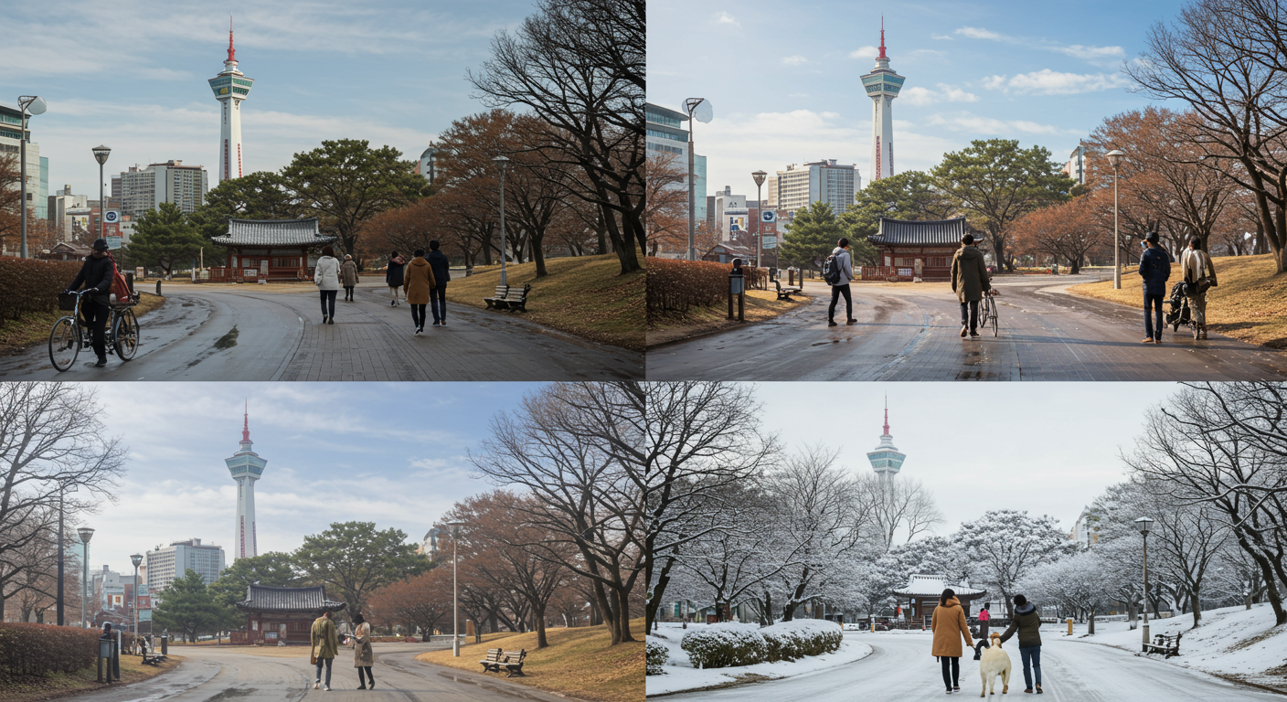 후쿠오카 날씨, 1년 내내 어떤 모습일까요?