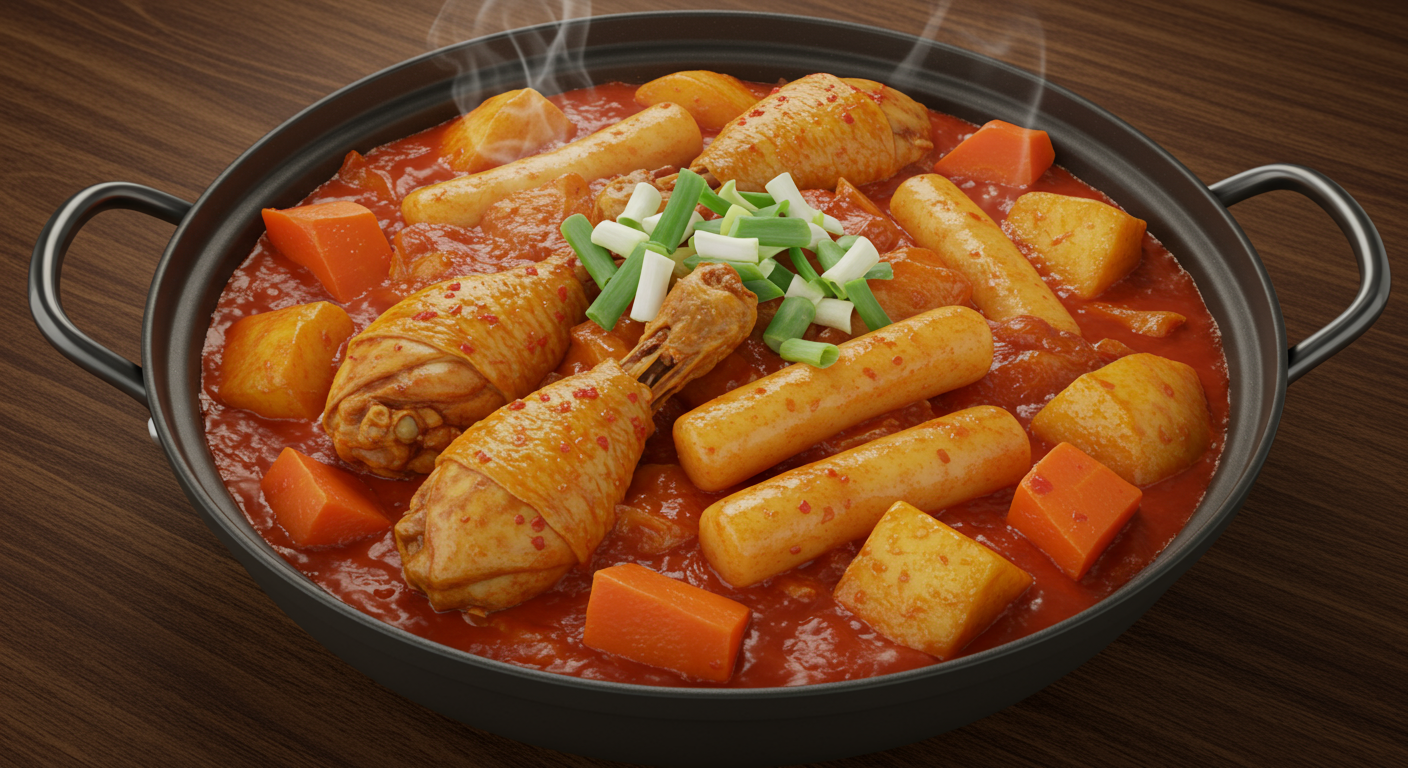 매콤 달콤! 닭볶음탕의 매력 포인트는? 😋 (대표적 특징)