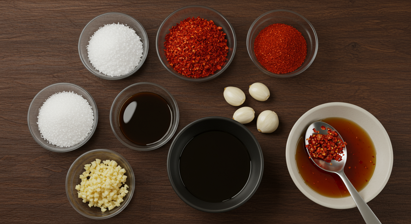 이것만 알면 끝! 닭볶음탕 황금레시피 양념장 비법 🌶️ (양념장 배합)