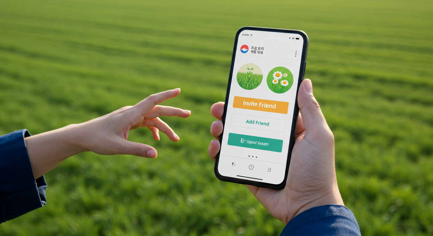 친구와 함께! 맞팜 신청 & 초대 방법