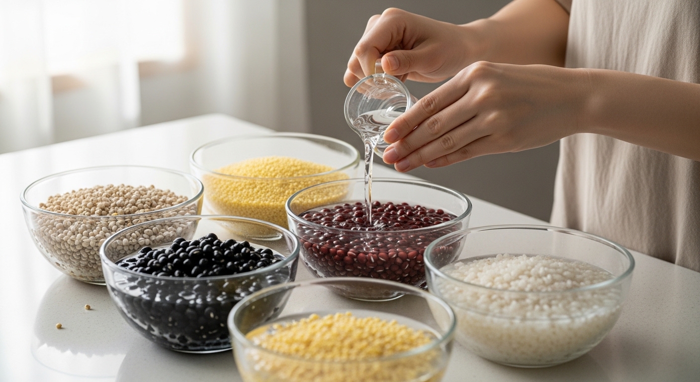 오곡밥재료, 똑똑하게 불리고 준비하는 방법