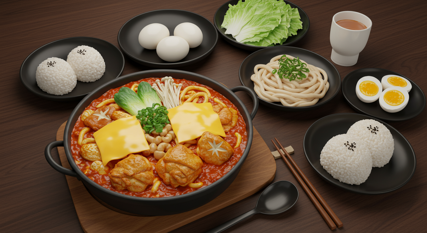 더 맛있게 즐기는 엽기닭볶음탕! 인기 토핑과 사이드 메뉴