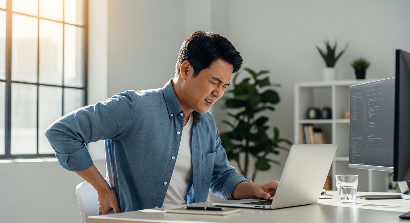 허리디스크와 근육통, 자세가 문제일까요?