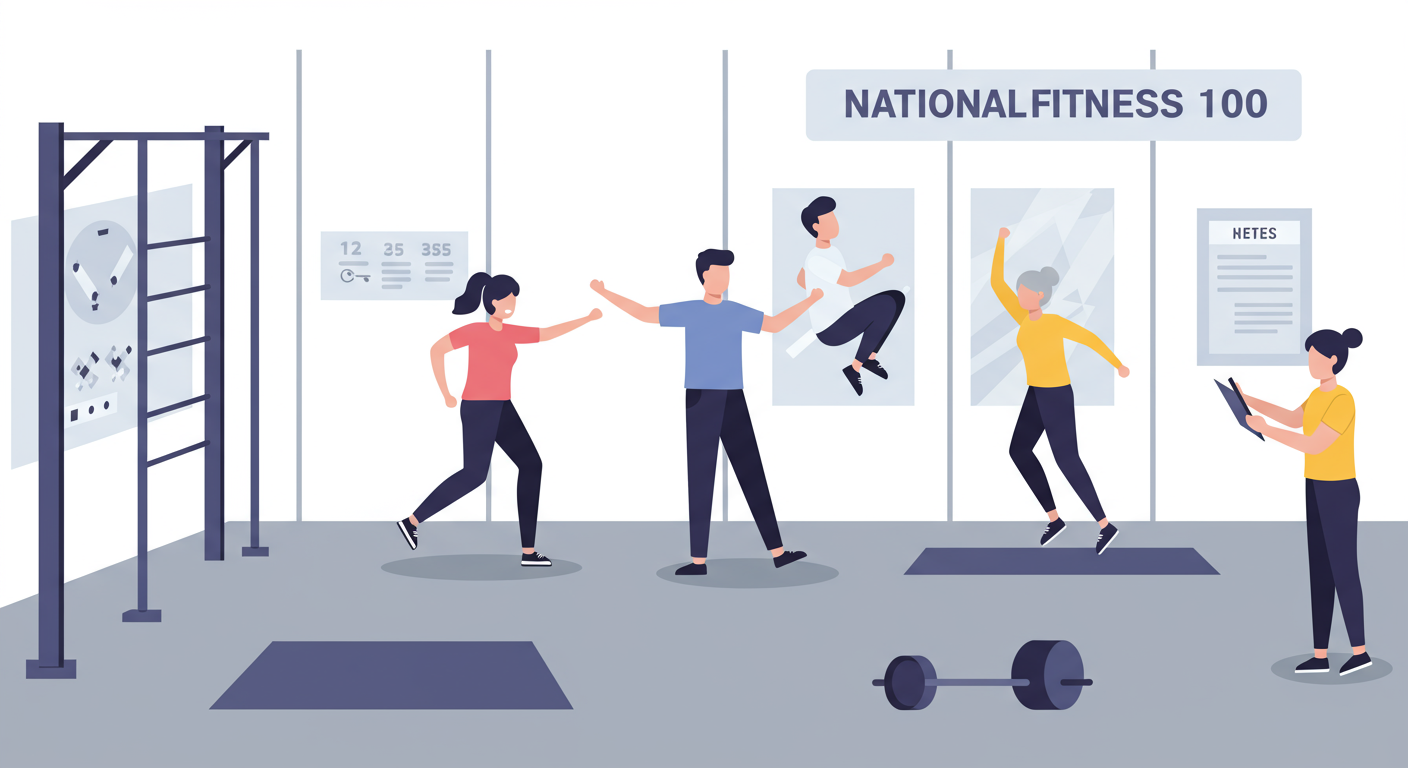 내 체력은 몇 점일까? 과학적인 측정과 평가 시스템