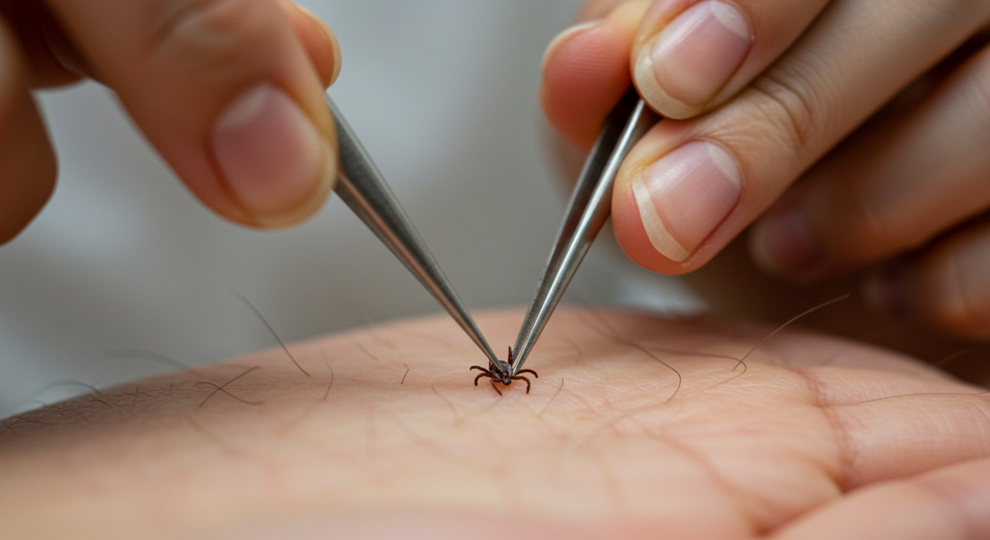 진드기 물렸을 때, 이렇게 대처해요!