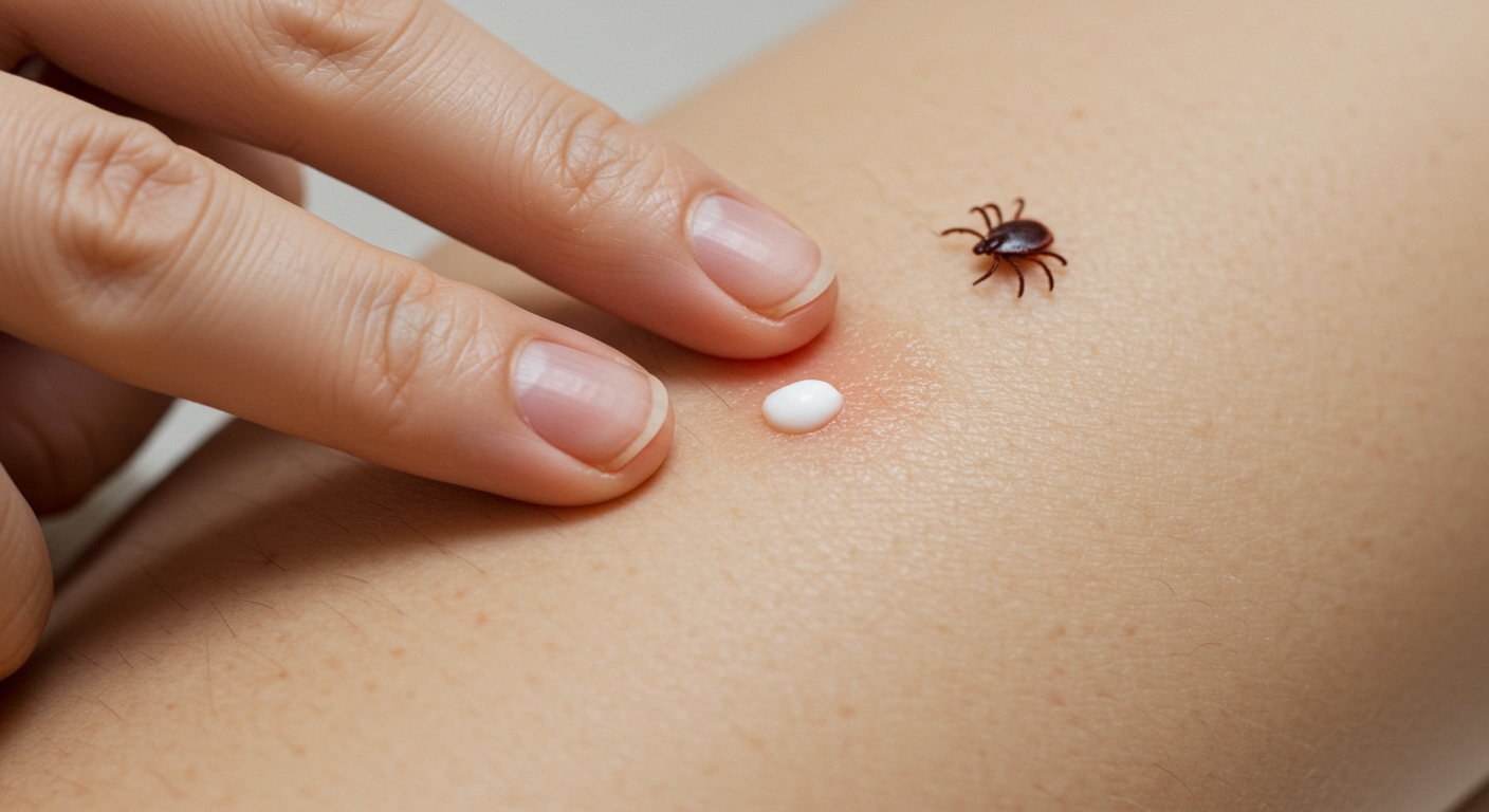 진드기 물린자국, 치료와 관리가 중요해요