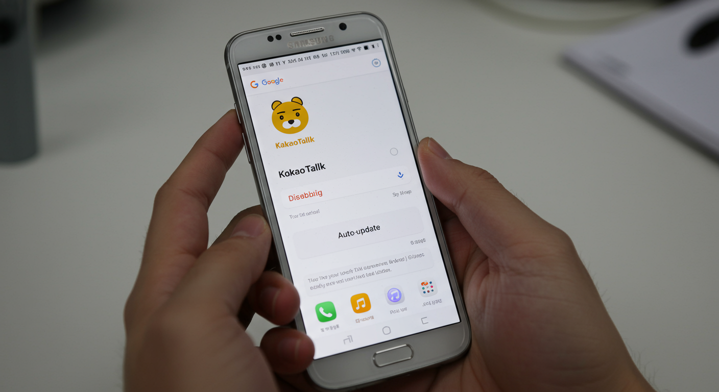 안드로이드(갤럭시) 사용자라면? 자동 업데이트 끄는 확실한 방법!