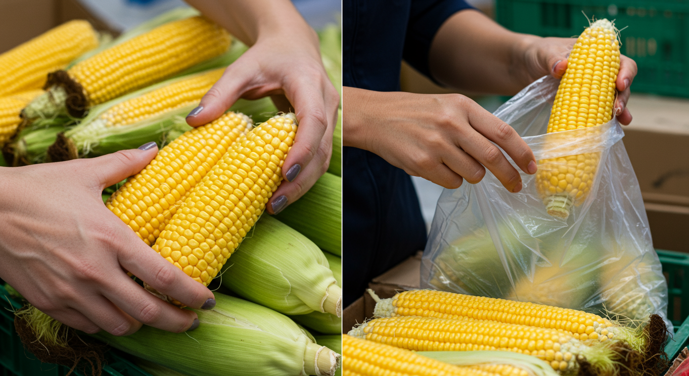 싱싱한 초당옥수수 고르고 보관하는 꿀팁