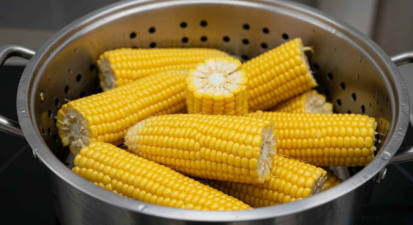 초당옥수수 삶기, 이렇게 준비해요!