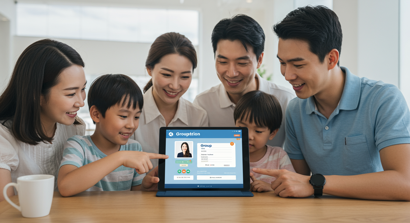 우리 가족 비짓재팬에 함께 등록해요! (동반가족)