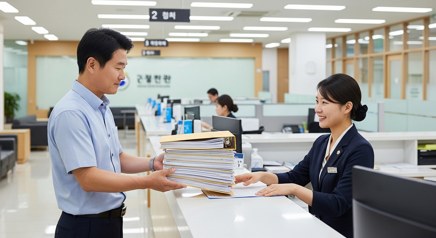 방문 신청이 필요한 경우와 준비물