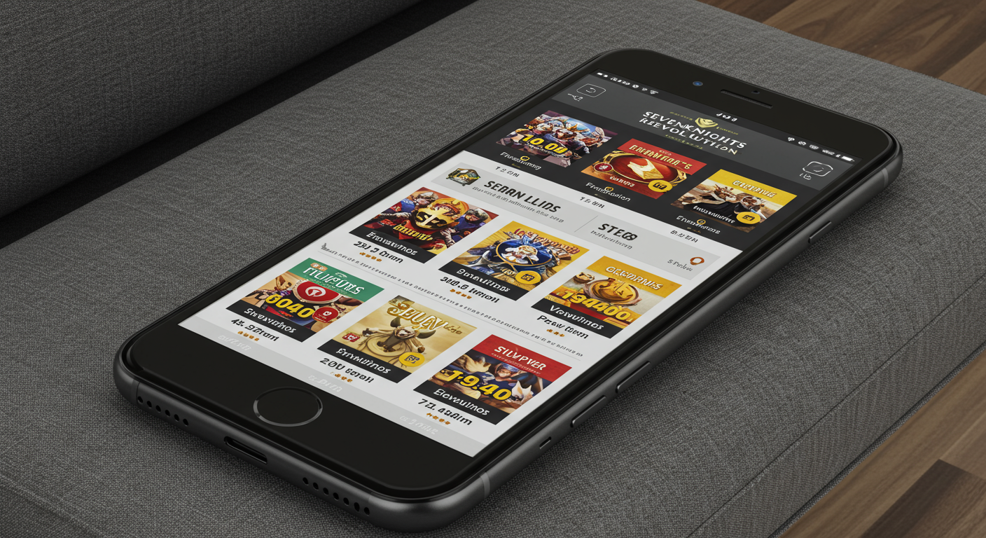 지금 받을 수 있는 세븐나이츠 아이폰 쿠폰은?