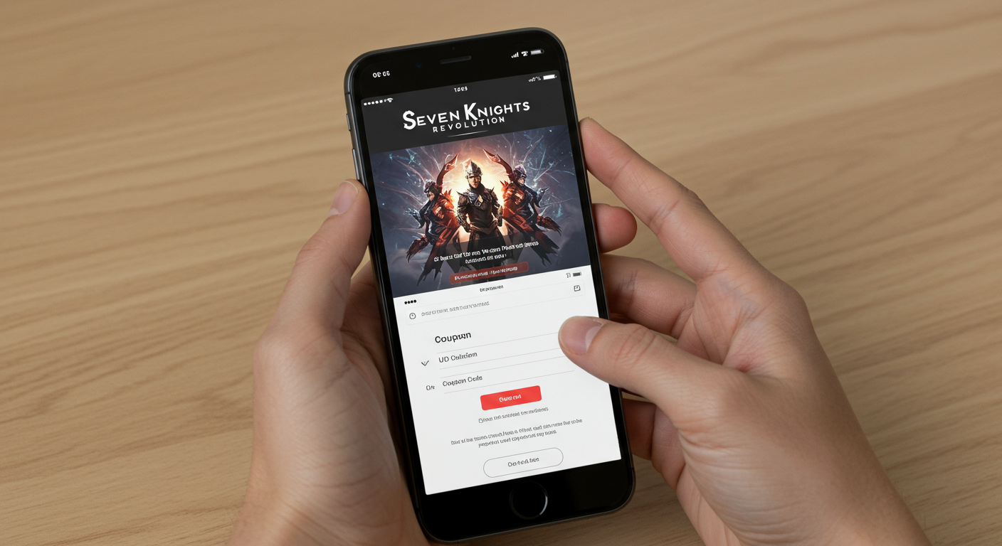 아이폰에서 세븐나이츠 쿠폰, 이렇게 등록해요!