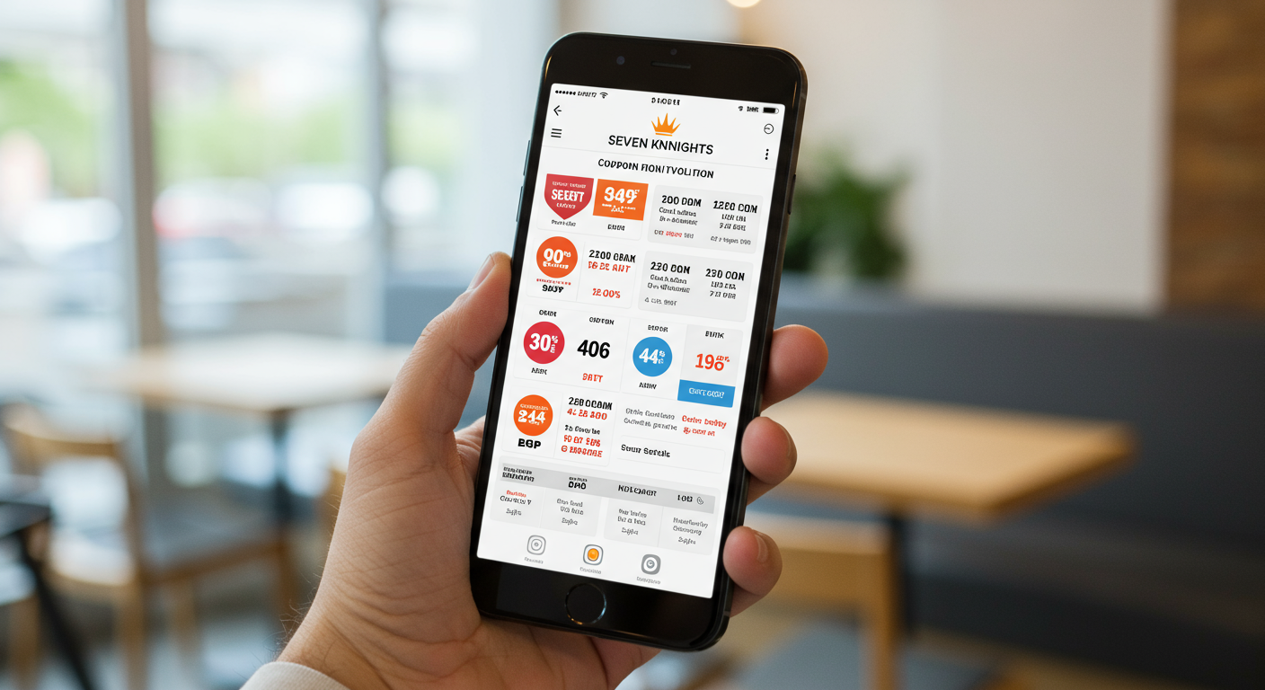 세븐나이츠 아이폰 쿠폰, 실시간으로 확인하는 똑똑한 방법!