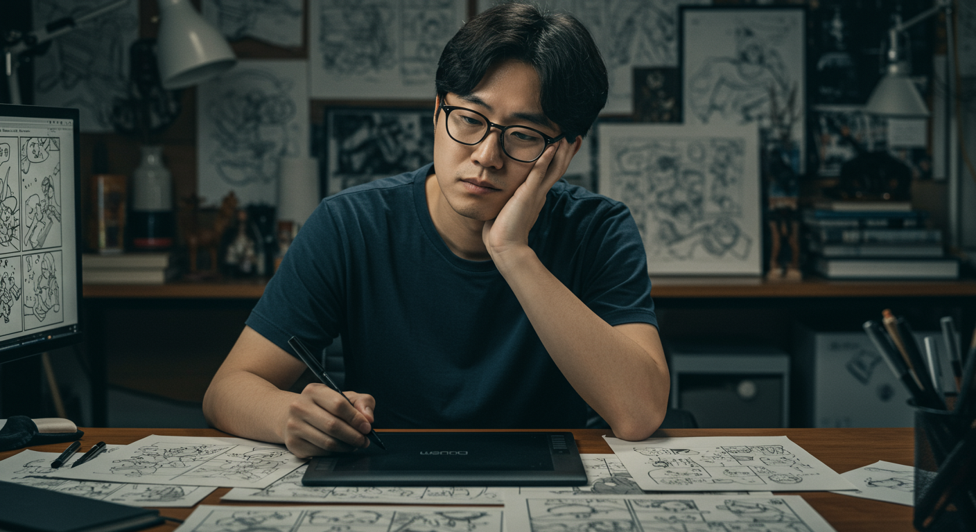 연재 완결은 언제쯤? 작가님의 근황!