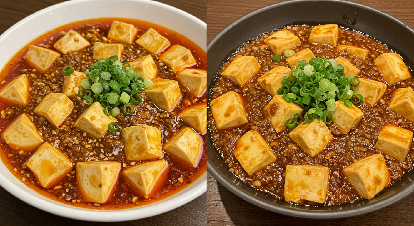 정통 사천식 vs 한국식, 어떤 점이 다를까요? (특징 비교)