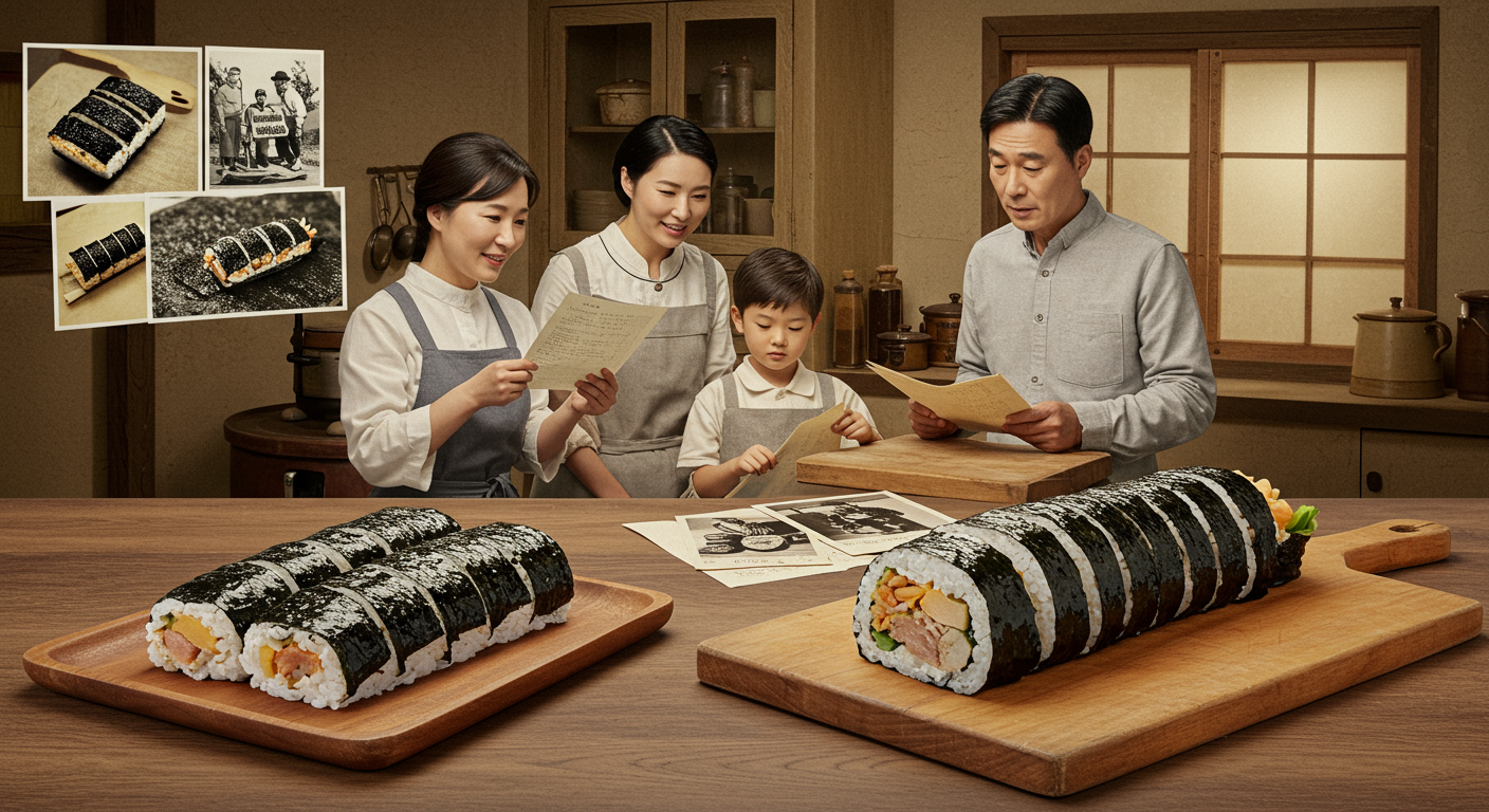 참치 김밥의 매력적인 역사와 기원 📜