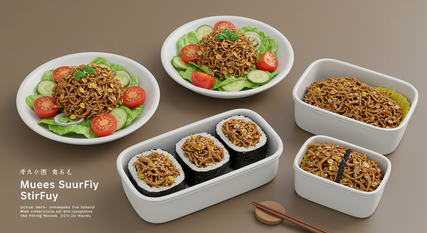 뮤즐리멸치볶음, 이렇게도 즐겨보세요!