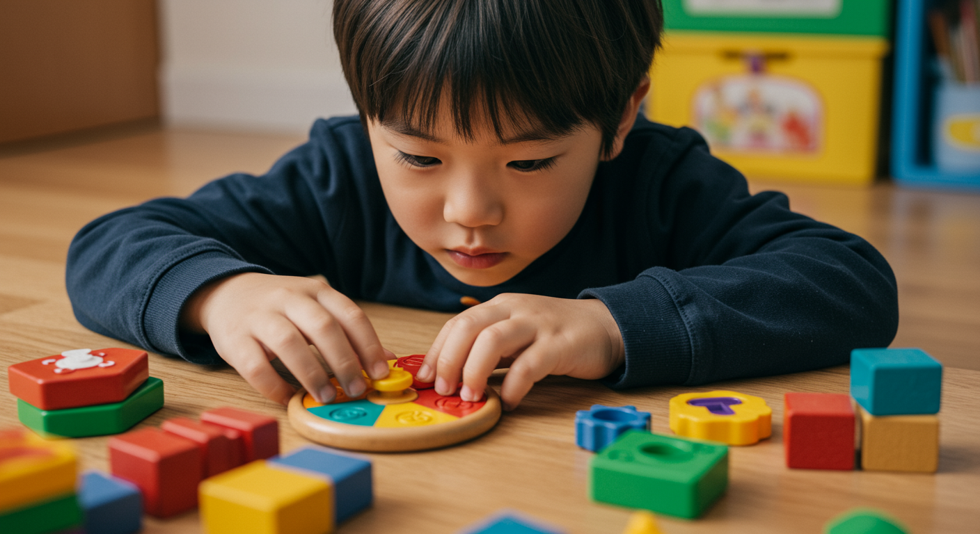 꼬집어 말할 수 없는 반복 행동과 특별한 관심사