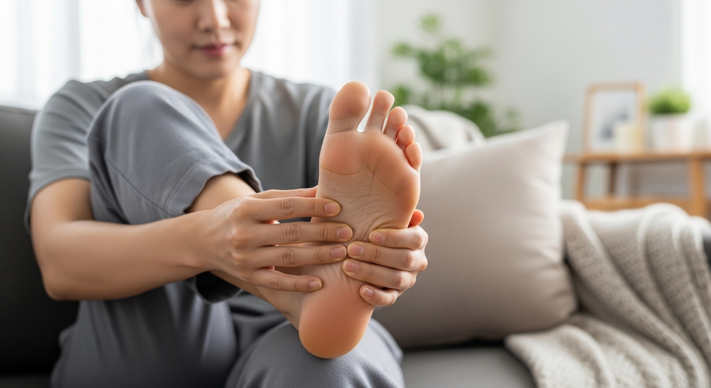 발바닥 선으로 보는 재물운의 흐름, 당신의 금전 감각은?