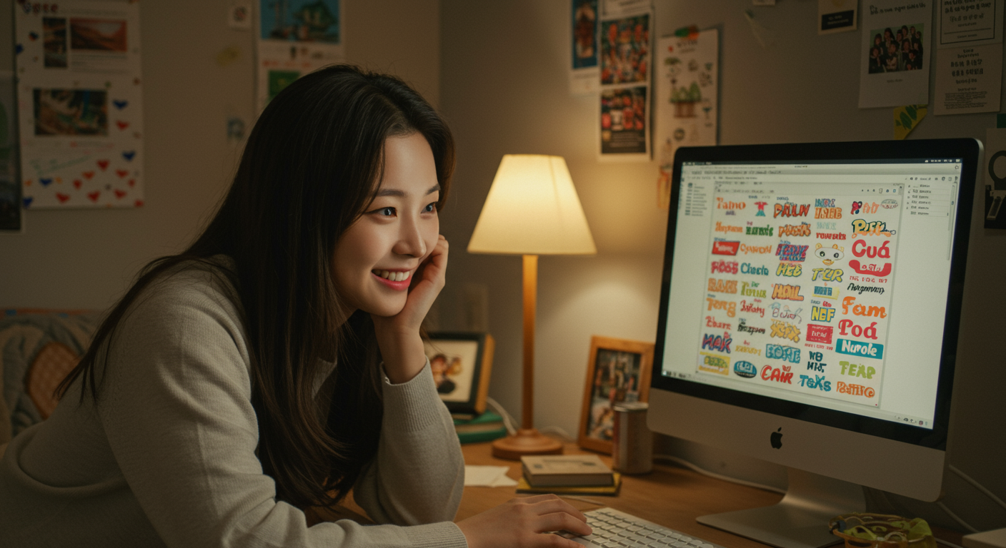 그 시절 감성 싸이월드 폰트 종류, 어떤 것들이 있었을까요?