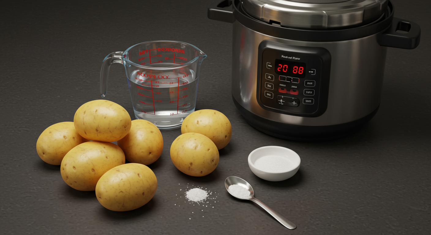 감자 삶기, 준비물부터 정확한 계량까지 🥔