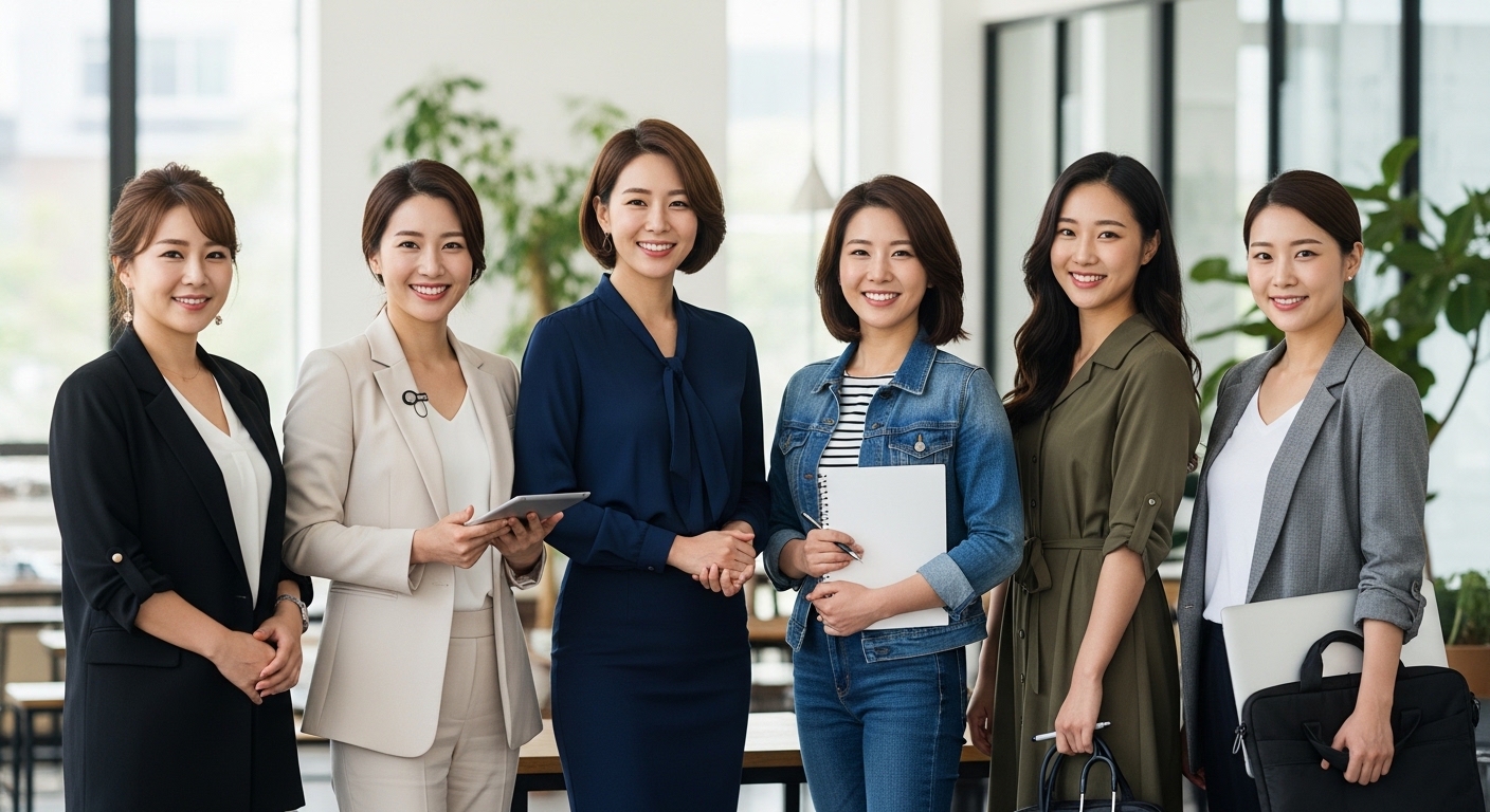 헤어숍 부원장부터 회사원까지, 다양한 그녀들의 직업