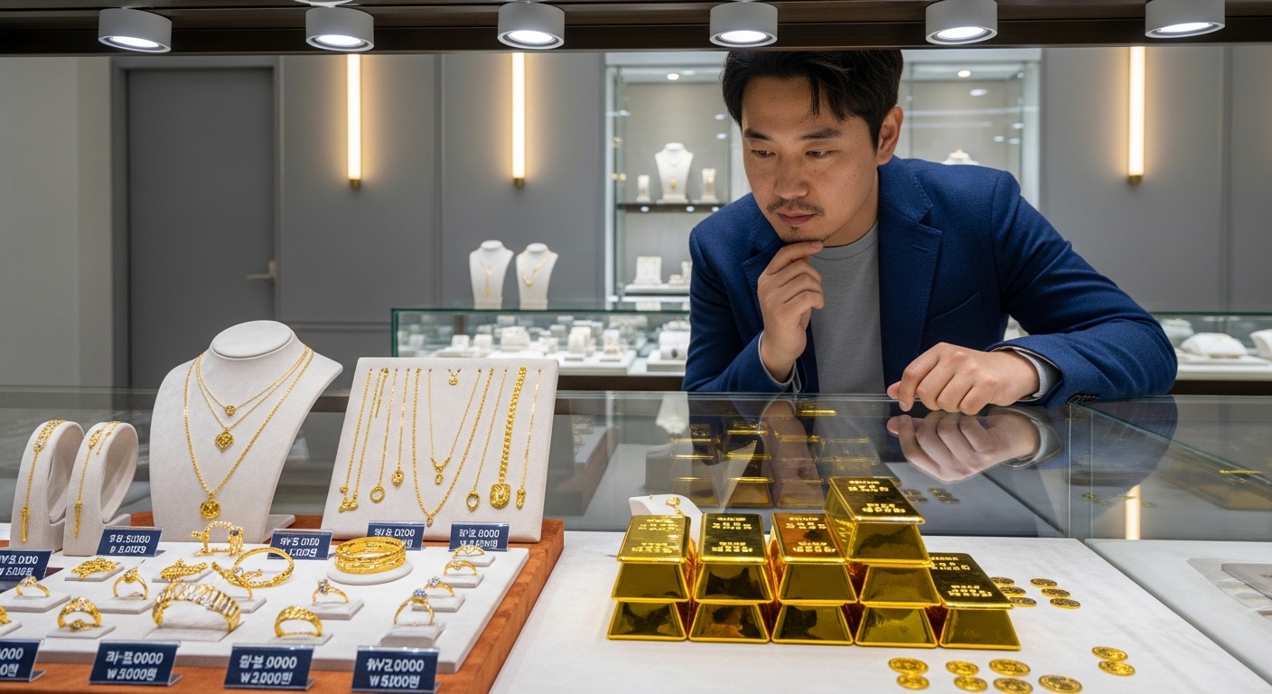 한국 금값의 세 가지 핵심 가격대와 프리미엄