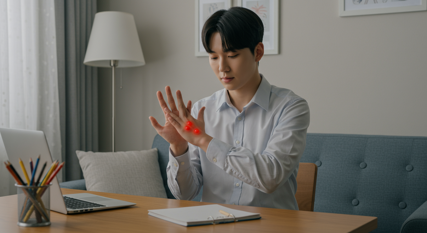 일상에서 바로 실천하는 셀프 손지압법