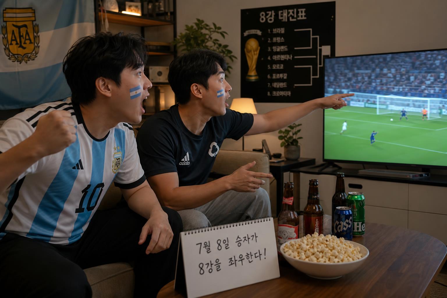 7월 8일 16강 ‘아르헨티나 vs 이집트’가 8강 판도에 미치는 영향