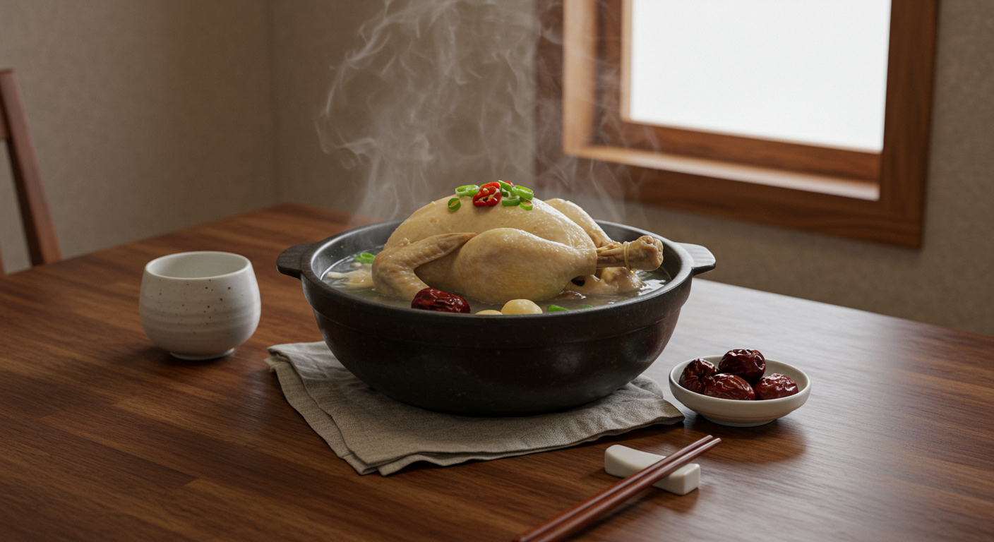 녹두삼계탕, 어떤 음식일까요?