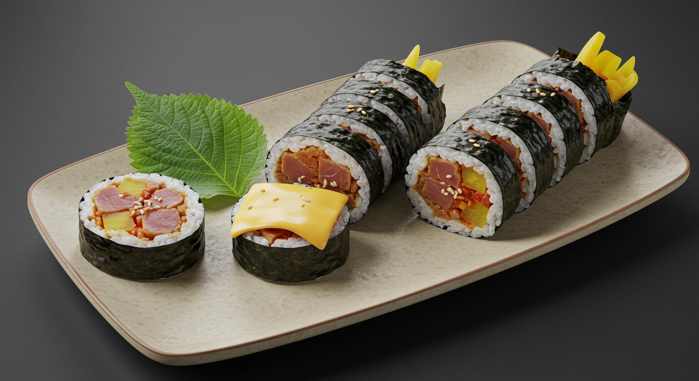 나만의 참치 김밥 만들기 (다양한 응용 레시피)