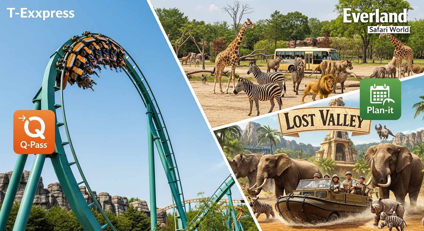 큐패스 vs 플랜잇: 종류와 인기 어트랙션은?