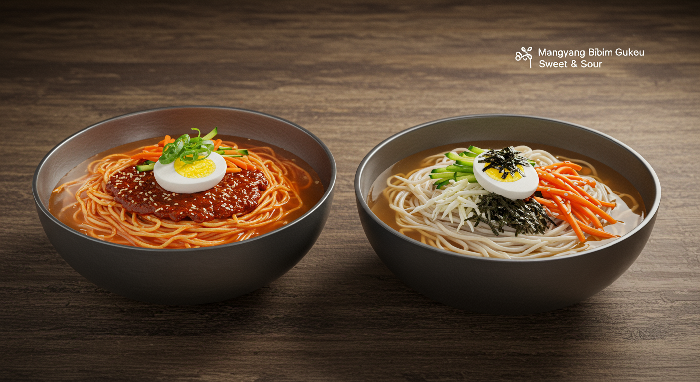 망향 비빔국수 양념장, 다른 양념장과 뭐가 다를까요?