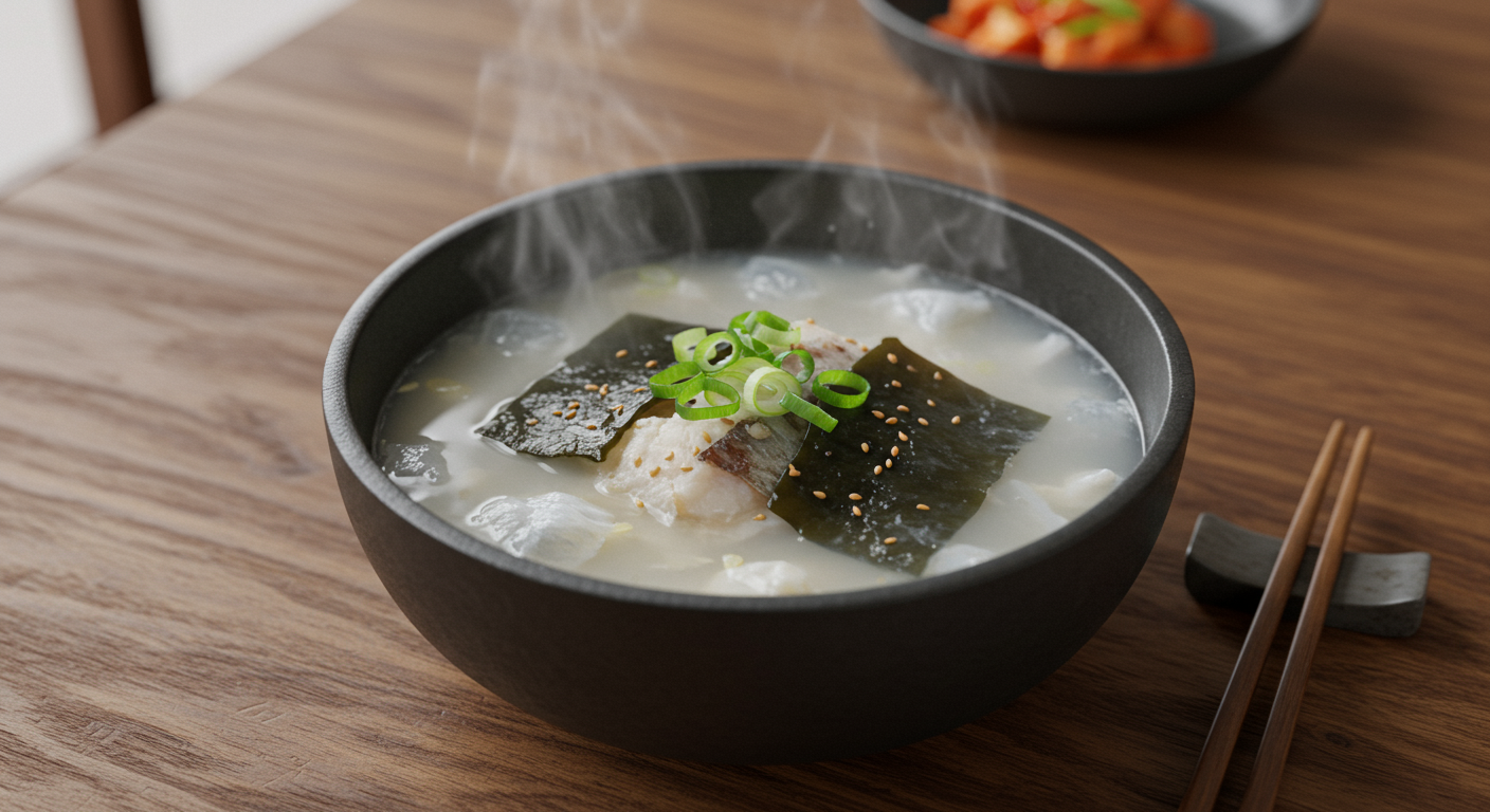 북어미역국, 어떤 맛일까요? 😊