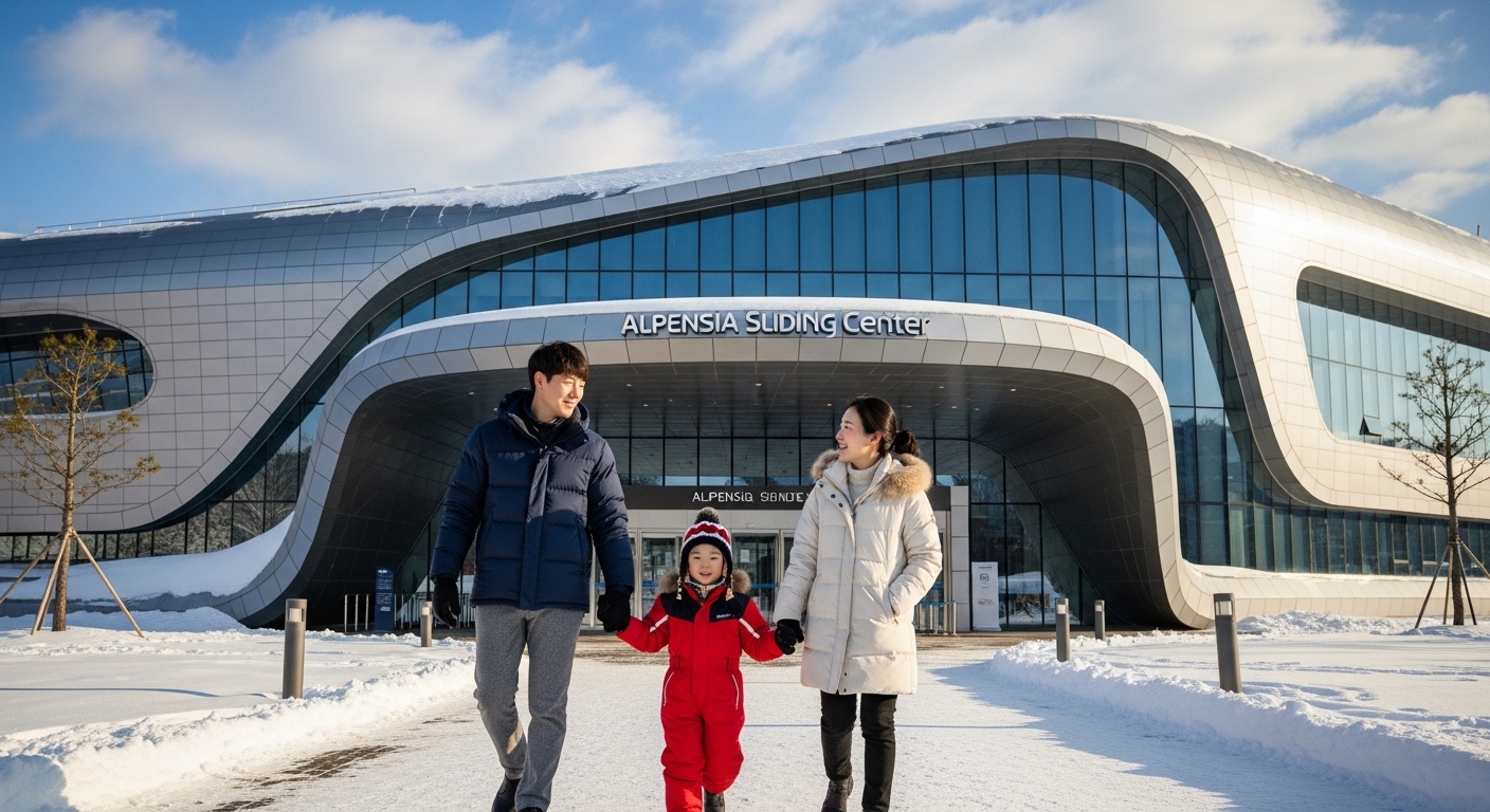 알펜시아 슬라이딩센터, 어디로 가야 하나요?