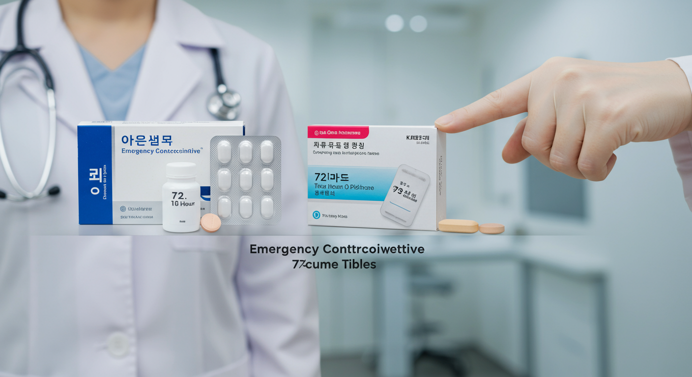 사후 피임약 종류와 특징을 알아봐요