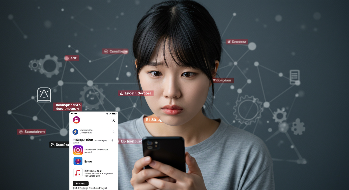 2024-2025년, 갑자기 왜 인스타 비활 오류가 생길까요?