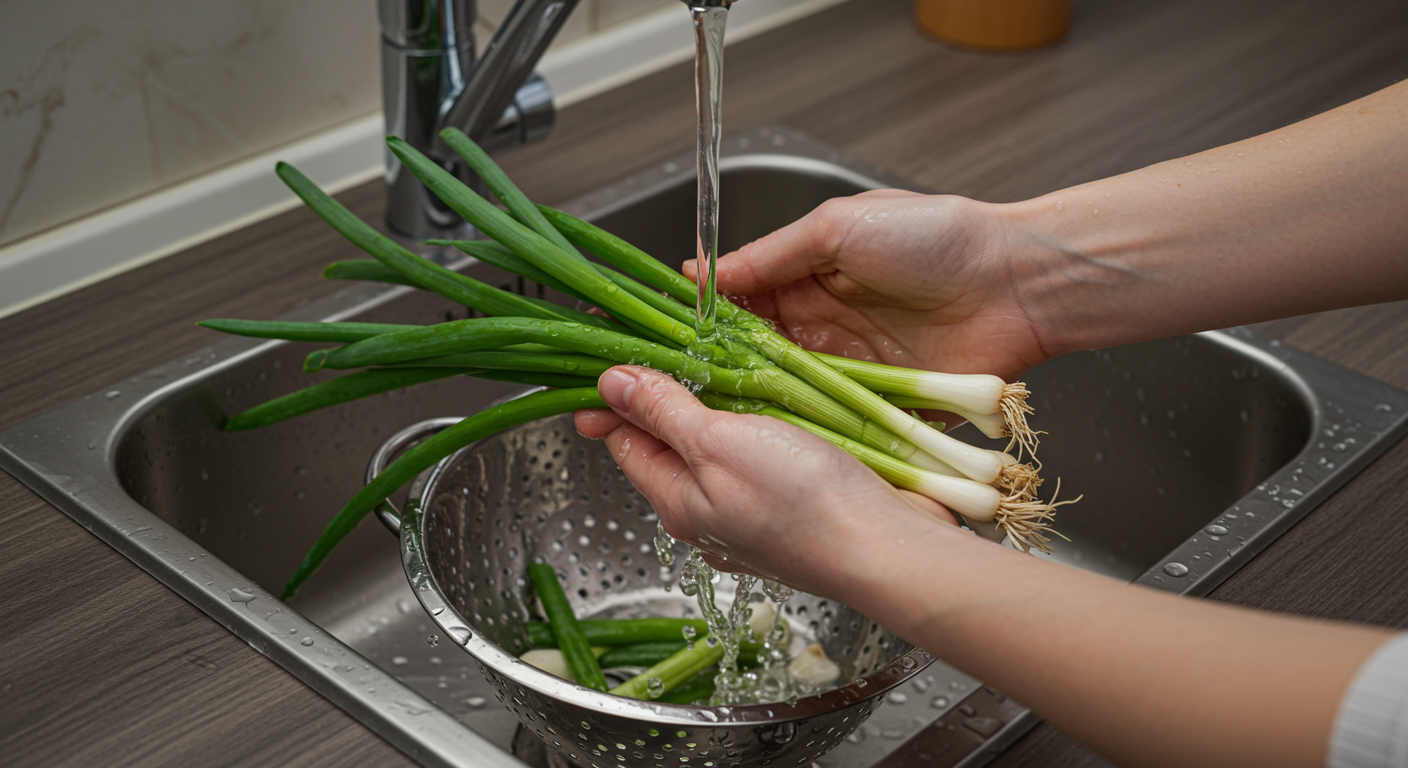 싱싱한 쪽파 손질부터 맛깔나게 절이기 🌱