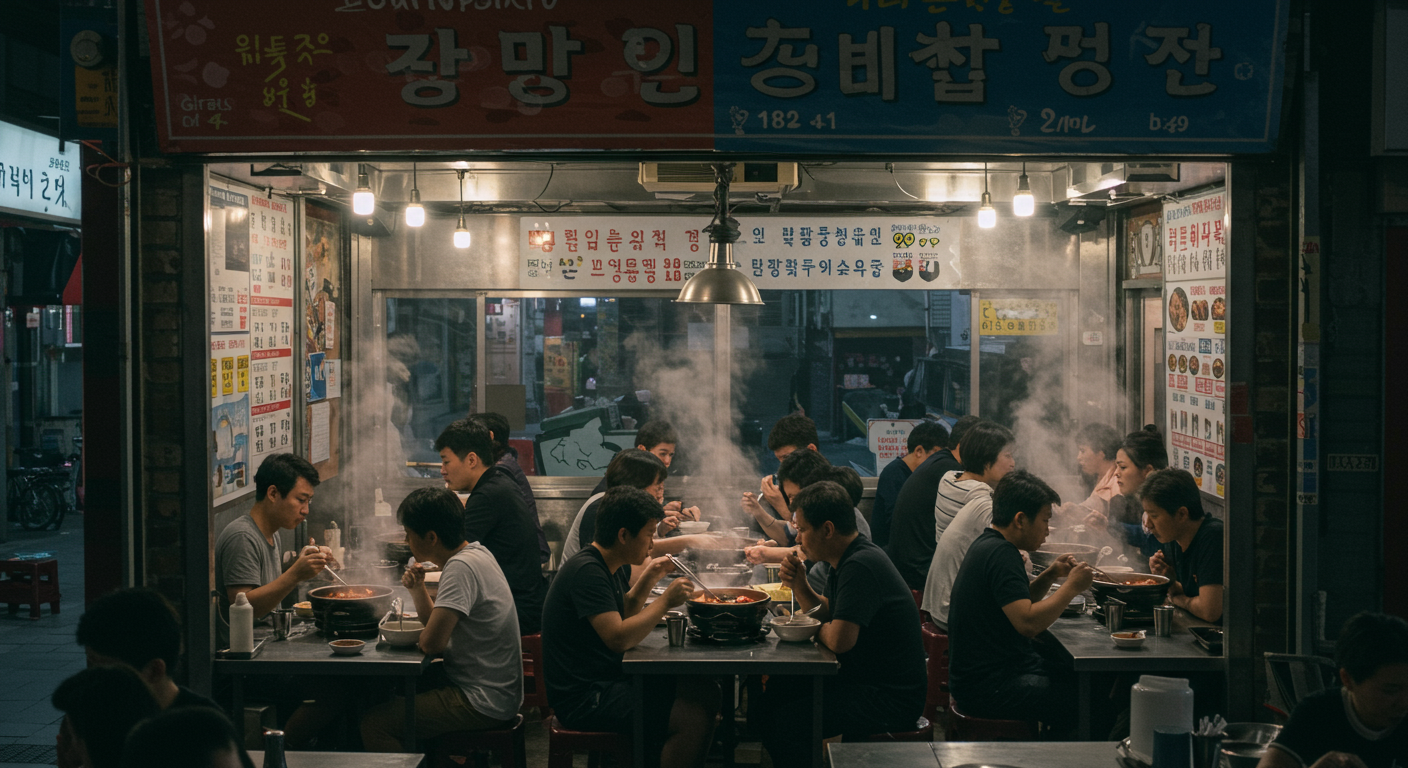 밤늦게, 새벽에도 OK! 24시간 광안리 새벽집