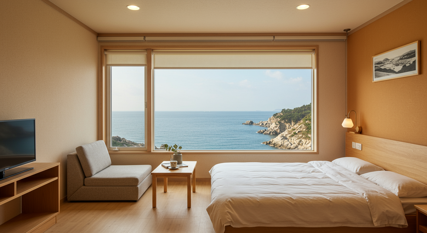 바다 품은 객실: 소매물도 펜션, 어떤 방들이 있을까? 🏠