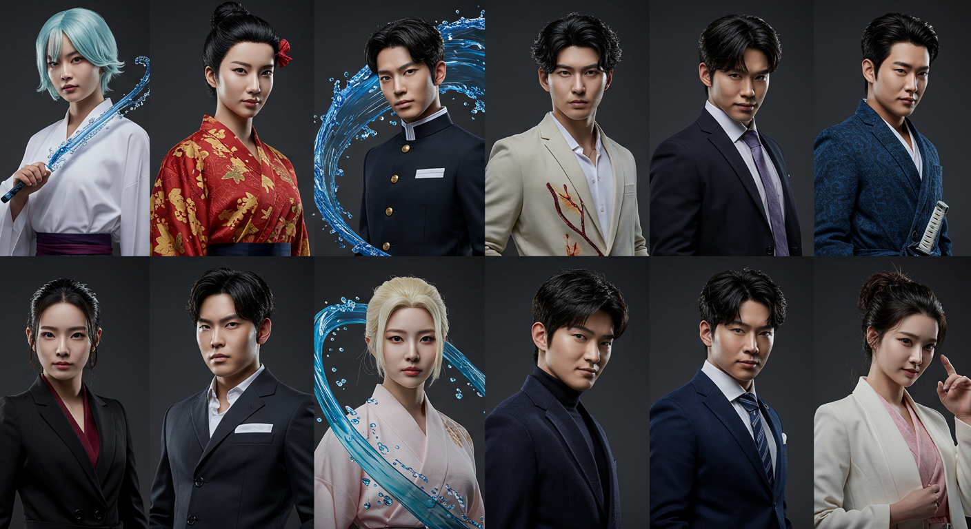 귀살대 최강! 9명의 주(柱) 명단과 그들의 특징 ✨