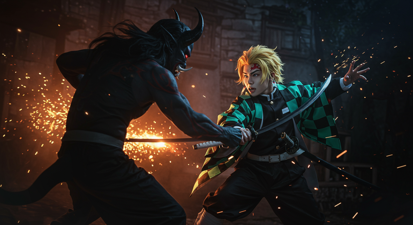 주들의 활약: 오니와의 격렬한 전투 히스토리 🔥