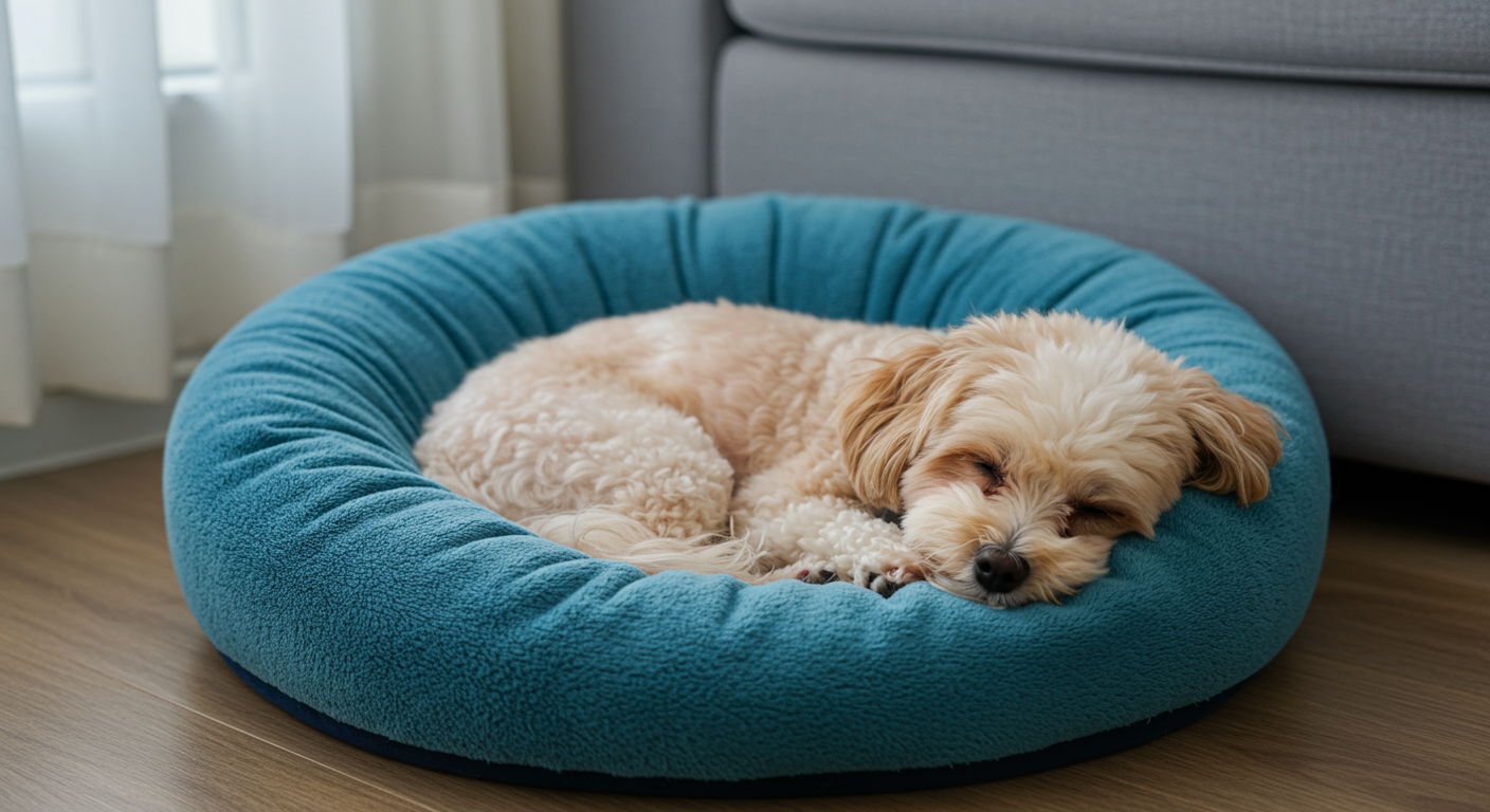 우리 강아지에게 딱 맞는 도넛방석 고르기