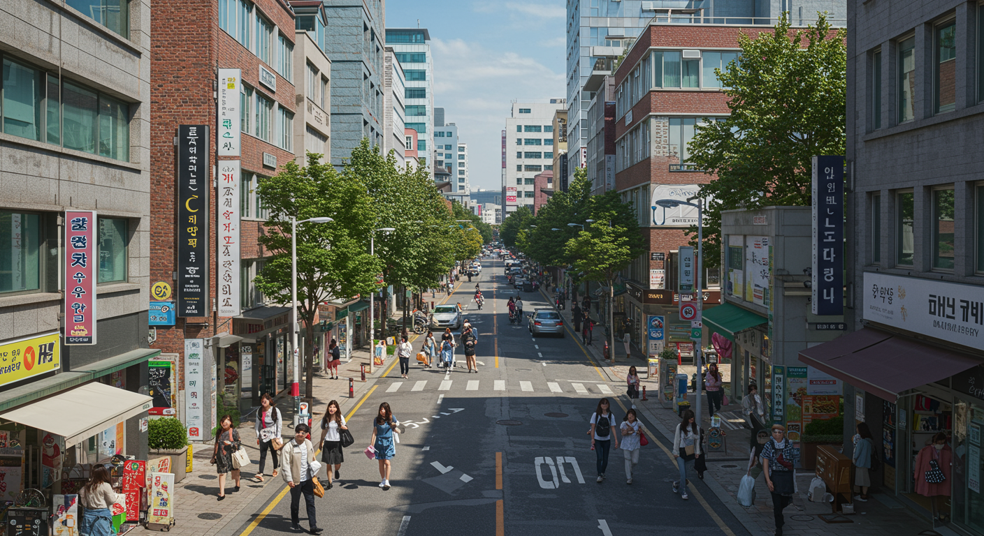 건대 거리는 어떻게 변했을까요?