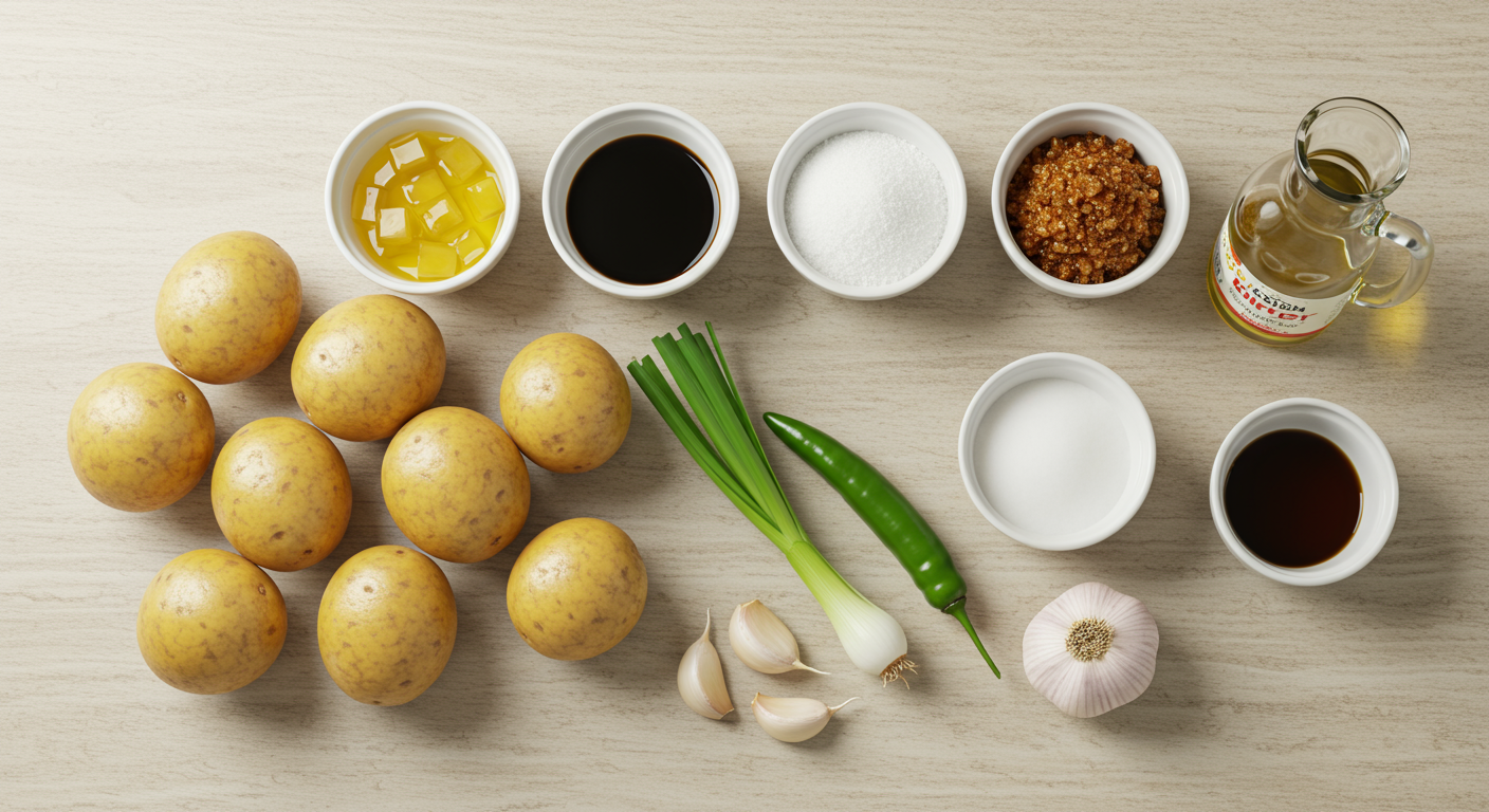 우리 집 알감자조림, 어떤 재료가 필요할까요?